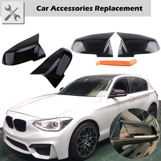 ฝาครอบกระจกมองหลังรถยนต์ สีดํา สําหรับ Bmw 1 2 3 Series F20 F21 F30 F31 F22 F23 F34