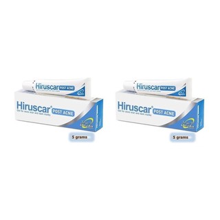 ฮีรูสการ์ โพส แอคเน่ เจลลดรอยสิว Hiruscar Anti Post Acne Gel 5 กรัม x 2 กล่อง