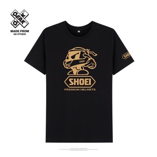 [COD]รถจักรยานยนต์ดัดแปลงเสื้อยืด shoei แขนสั้นผ้าฝ้าย CBRZ800Z900GSXR1299S1000RZX10RMT09S-5XL