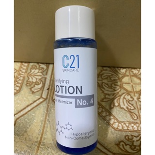 C21 TONER no.4 (สำหรับผิวมัน) 100 ml.