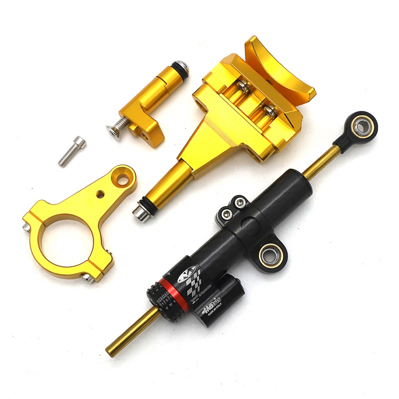 [ร้านค้าผู้ผลิต] เหมาะสําหรับ kawasaki ninja400 Titanium Ruler kawasaki Modified Titanium Ruler Direction Damper Anti-Shaking ราคา ถูกที่สุด ดีลบีเคเค แกลเลอรีภาพที่ 5