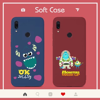 เคสโทรศัพท์ Xiaomi Redmi 9 9A 9C 8A 7A 7 6A 10X K20 K30 K30i Pro ZOOM Note 9S 9 Pro 8T 8 7 6 Pro 10 Note9 Note9s Note7 Note8 Note10 Pro Go Redmi Y3 Case สัตว์ประหลาดน่ารัก Mobile TPU Cases