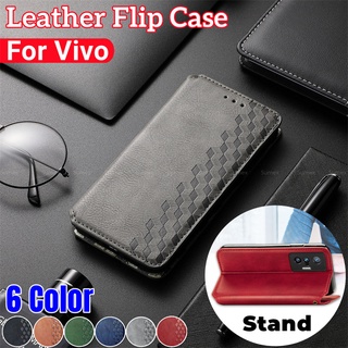 เคสโทรศัพท์แบบพลิกได้สำหรับ วีโว่ Vivo X60 X70 X 60 70 Pro โปร V2045 V2046 V2104 V2105 V2134A V2133A 5G VIVOX60 VIVOX70 X60Pro X70Pro Flip Phone Case เคสตั้ง ปลอกกระเป๋าสตางค์แม่เหล็กหรูหราแฟชั่น เคสกันกระแทกตาข่าย