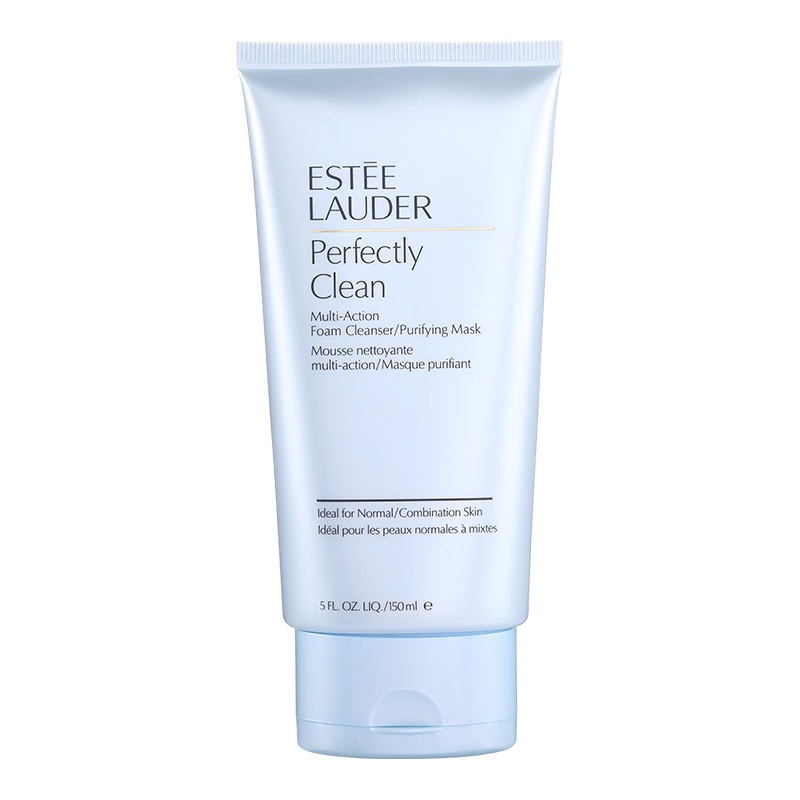 Estee Lauder Pure Skin cleansing Milk Blue Cleanser 150ml ทําความสะอาดอย่างอ่อนโยนและให้ความชุ่มชื้น