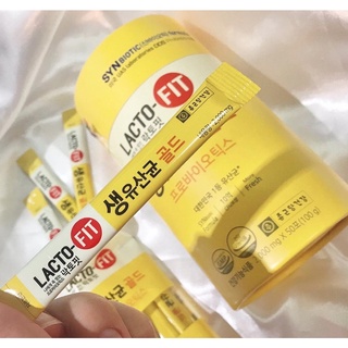 [พร้อมส่ง] ส่งฟรี Lacto Fit Probiotics 1 กระปุก 50 ซอง ของเกาหลีอันดับ 1 ดีท๊อกซ์ล้างสารพิษในลำไส้