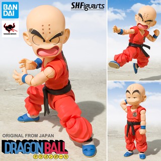 Figma งานแท้ Original ฟิกม่า Figure Bandai Dragon Ball Z ดราก้อนบอล แซด Kuririn Klilyn Krillin คุริริน คูลิลิน Childhood