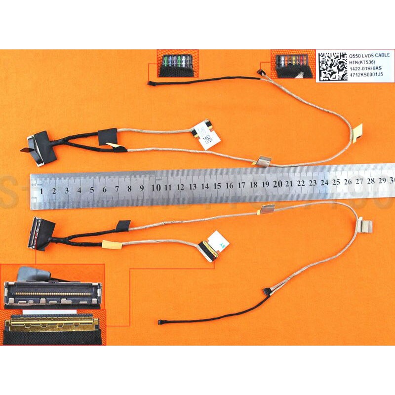 สายแล็ปท็อปใหม่สําหรับ ASUS Q550 Q550L Q550LF PN: 1422-01HC000 1422-01SF0AS สาย LCD LVDS