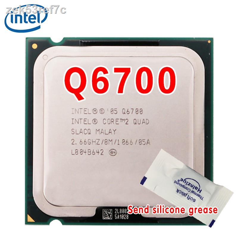 ▫▣◈Intel Quad Core Core 2 Q9505 Q9400 Q8300 Q9650 Q9550 Q9500 Q9300 Q8400 Q8200 Q6700 Q6600 Q9450  775 PIN support G41 P