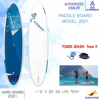 STARBOARD-HARD BOARD 112" X 32" รุ่น GO LITE TECH -ซัพบอร์ด-กระดานยืนพาย+สายรัดข้อเท้า