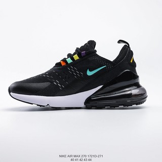 ของแท้ Nike Air Max 270 คลาสสิก แฟชั่น กันกระแทกและระบายอากาศ รองเท้าผู้ชาย รองเท้ากีฬา รองเท้าสตรี รองเท้าวิ่ง