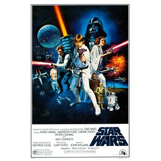 โปสเตอร์ หนัง Star Wars สตาร์ วอร์ส Poster รูปภาพ ภาพติดผนัง โปสเตอร์ภาพพิมพ์ ตกแต่งบ้าน Minimal มินิมอล Movie Poster