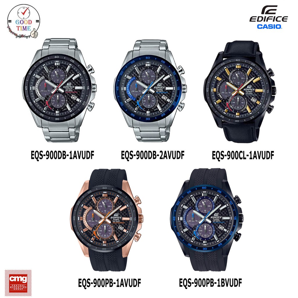 Casio Edifice นาฬิกาข้อมือชาย รุ่น EQS-900  (สินค้าใหม่ ของแท้ ประกัน CMG)