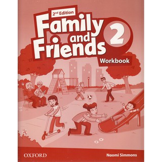 DKTODAY หนังสือแบบฝึกหัด FAMILY &amp; FRIENDS 2:WORKBOOK (2ED)