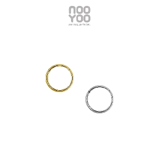 NooYoo จิวจมูกสำหรับผิวแพ้ง่าย Nose Ring (สีเงิน/สีทอง)