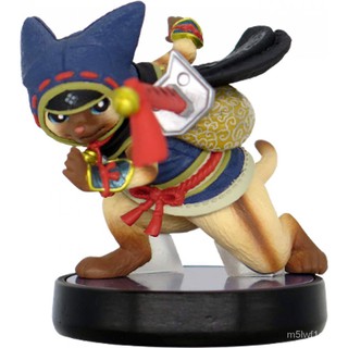 [+..••] AMIIBO MONSTER HUNTER RISE SERIES FIGURE (PALICO) (เกมส์  Nintendo Switch™ ) 4oHR