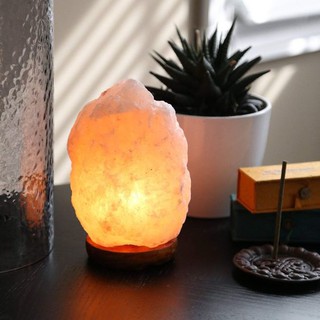 โคมไฟเกลือหิมาลายัน ขนาด 11-20 kg  Himalayan Salt Lamp ทรงธรรมชาติโคมไฟหินเกลือหิมาลัย