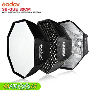 ร่ม ร่มกรองแสง ร่มกรองแสงสำหรับใช้ในสตูดิโอ GODOX SB-GUE 80CM. With Grid - Octa Umbrella Softbox