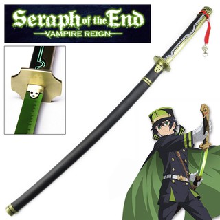 JAPAN ดาบซามูไร คาตานะ Seraph of the end เทวทูตแห่งโลกมืด Samurai Sword ดาบนินจา รุ่น 9541 มีดนินจา