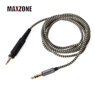 Maxzone สายเคเบิ้ลถักสําหรับ Shure Srh840 Srh940 Srh440 Srh750Dj