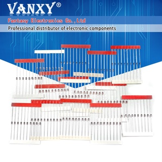 15values*10 ชิ้น=150 ชิ้น 1W Zener ชุดไดโอด Do-41 3V-30V ชุดเครื่องมือ Diy และอะไหล่แบบใหม่