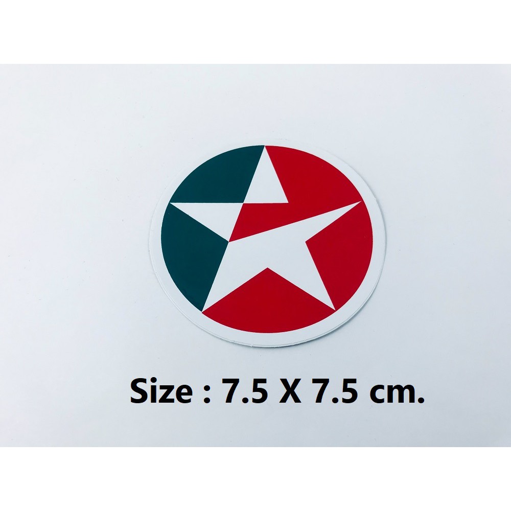 สติ๊กเกอร์ ปตท Ptt Shell Caltex 76 สติกเกอร์ น้ำมัน รถแข่ง [4ชิ้น] แต่งรถ ติดรถ มอเตอร์ไซค์ รถยนต์ Racing PVC Stickers - รูปที่ 4