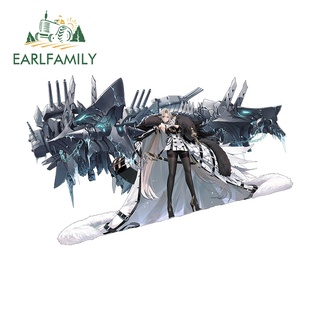 Earlfamily สติกเกอร์ไวนิล กันน้ํา ลายอนิเมะ Azur Lane 13 ซม. x 8.3 ซม. สําหรับติดตกแต่งรถยนต์ แล็ปท็อป เซิร์ฟบอร์ด