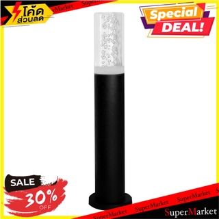 🔥HOT🔥 ไฟทางเดิน LED EVL LO-0014 สีดำ ไฟสนาม GARDEN LAMP STEP LED LO-0014 BK EVL ALUMINIUM/ACRYLIC MODERN BLACK 60CM