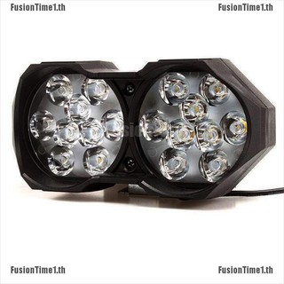 (Fusion) ไฟสปอร์ตไลท์ Led 18 ดวง 40W สําหรับรถจักรยานยนต์