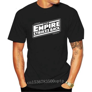 เสื้อยืด พิมพ์ลายโลโก้ The Empire Strikes Back สําหรับผู้ชาย S-2XL 2022(1)