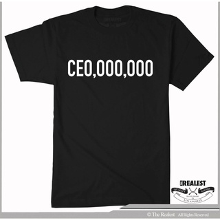 T-shirt  เสื้อยืด ลาย Ceo, Ooo, Ooo สไตล์ฮิปฮอปS-5XL