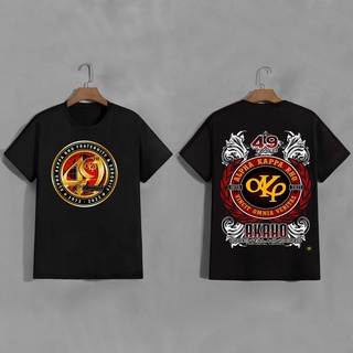 เสื้อแฟชั่นผญ - AKP ALPHA KAPPA RHO SKEPTRON เสื้อยืดครบรอบ 49 ปี เสื้อยืดวินเทจขนาดใหญ่สําหรับผู้ช