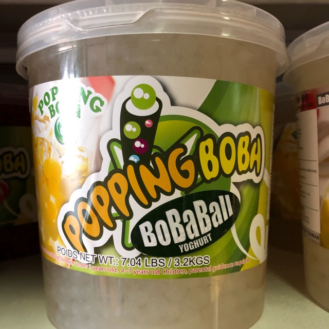 มุก Popping Boba รสโยเกิร์ต
