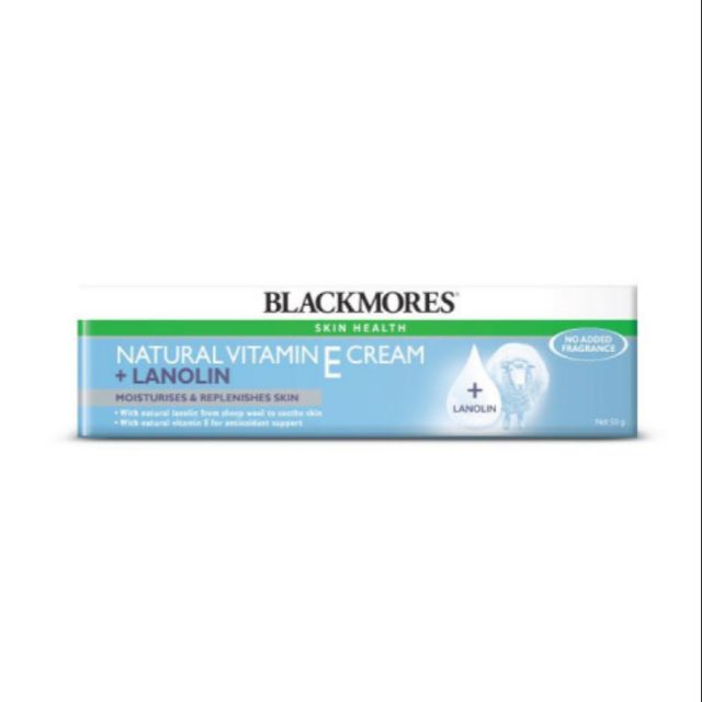 [พร้อมส่ง/มีโค้ด] แบลคมอร์ส วิตามิน อี ครีม ลาโนลิน Blackmores Vitamin