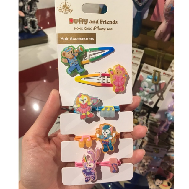 ยางมัดผม+กิ๊บติดผม duffy and friends