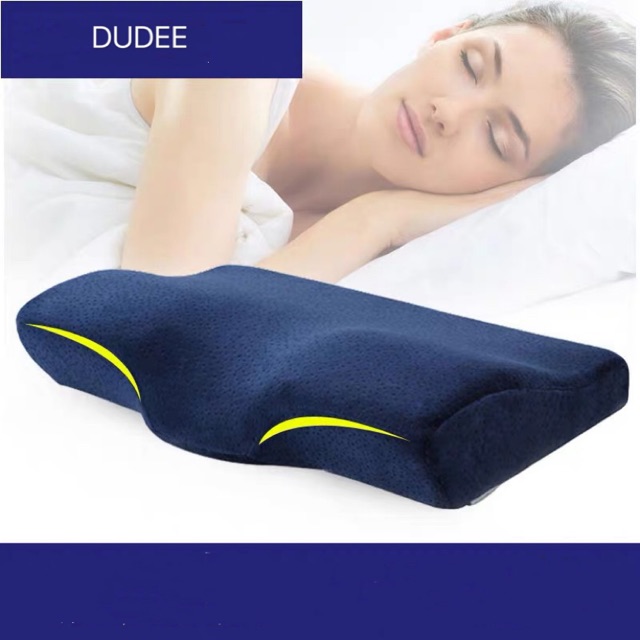 หมอนสุขภาพ หมอนหนุนเพื่อสุขภาพทรงButterfly หมอนหนุนนอน หมอนรองนอน Memory foam 100 %