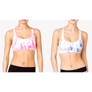 สปอร์ตบรา Forever21 Medium Impact - Tie Dye Sports Bra