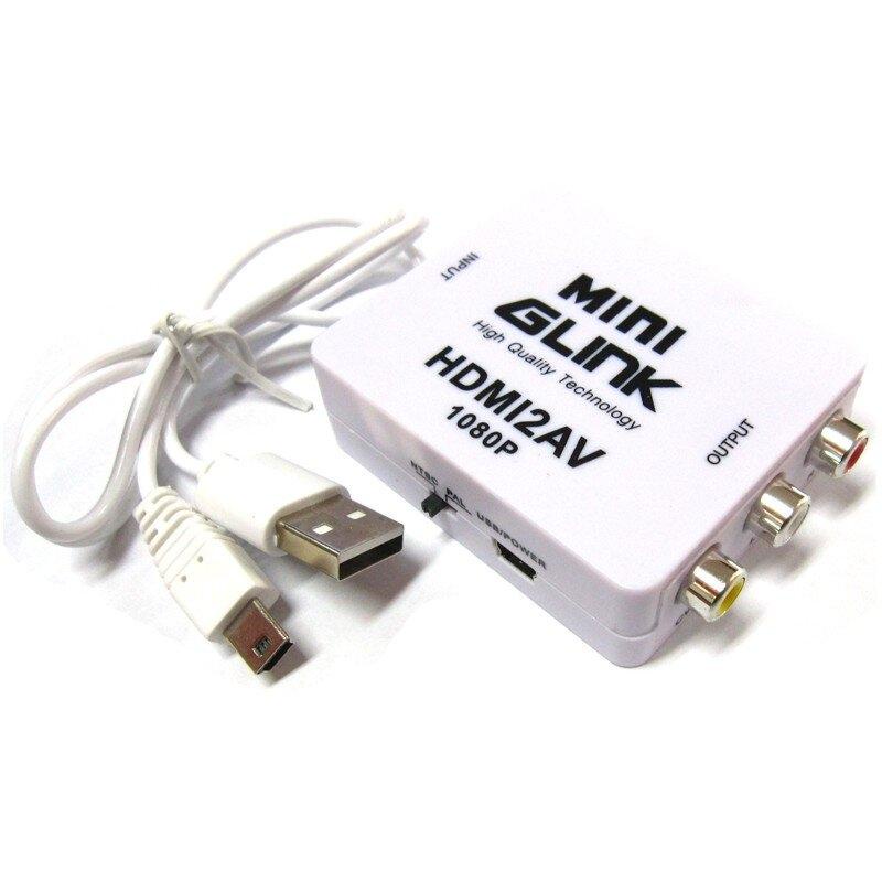 Glink HD Video Converter HDTV TO AV/AV TO HDTV/VGA TI HDTV/HDTV TO HDTV+Audio