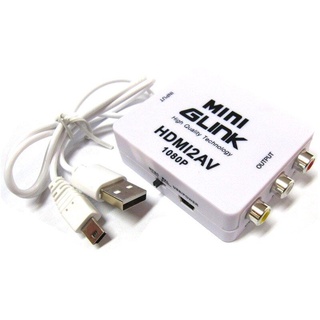 Glink HD Video Converter HDTV TO AV/AV TO HDTV/VGA TI HDTV/HDTV TO HDTV+Audio