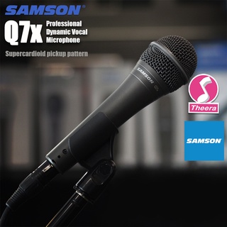 ไมค์โครโฟนสำหรับร้องเพลง SAMSON  Q7x Dynamic Microphone สินค้านำเข้าโดยตัวแทนจำหน่ายในประเทศไทย