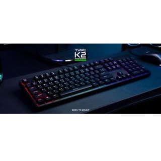 KBO คีย์บอร์ดเกมมิ่ง EGA Type K2 Gaming Keyboard (Blue switch) ###