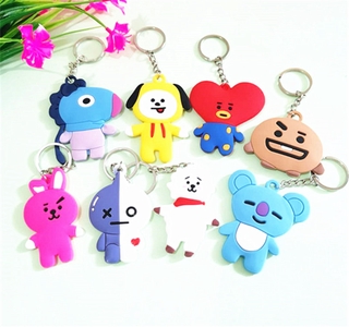 【COD】พร้อมส่ง พวงกุญแจ BTS KPOP ขนาด 3 ซม. เลือกแบบได้