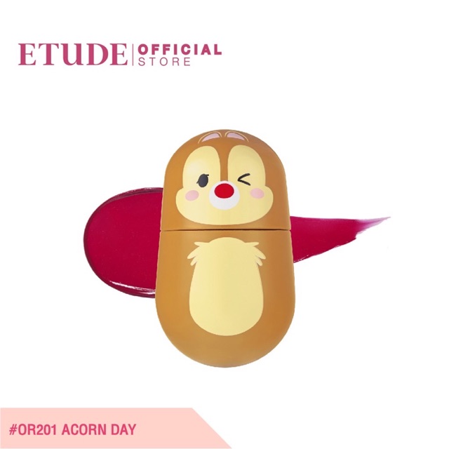 ETUDE Jelly Mousse Tint #OR201 Acorn Day อีทูดี้ ทินท์เนื้อเจลลี่มูส [New]