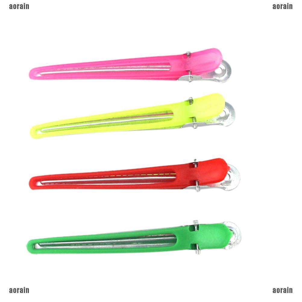 AG 12pcs Colorful Hairdressing Salon Sectioning Clips Clamps Hair ...