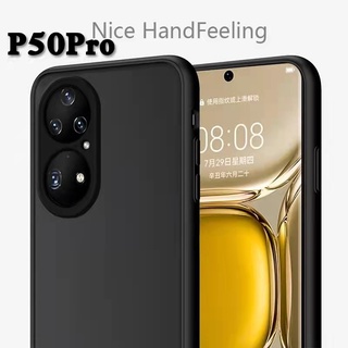 P50Pro 5G(พร้อมส่งในไทย)เคสขอบนิ่มหลังแข็งขุ่นคลุมกล้องHuawei Nova Y70/Nova 9SE/P50 Pro 5G