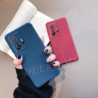 มีของพร้อมส่งเคสโทรศัพท์ Xiaomi Mi 11T / Mi 11T Pro Soft Case Matte Silicone Ultra Slim Phone Case Full Cover เคส Mi11T Pro Casing