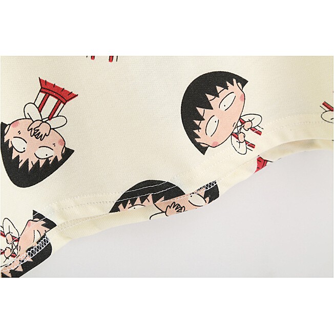 LHSunshine 🌞 OVERSIZE เสื้อยืดลายมารูโกะผ้านิ่มใสสบาย ไม่ควรพลาด - รูปที่ 2