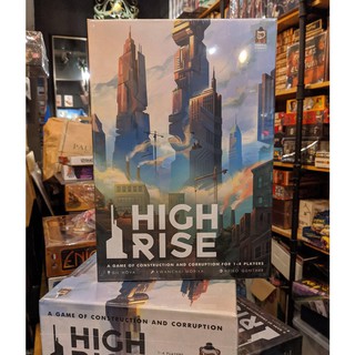 High Rise Boardgame + Tokenไม้ และ Promo เกมส์ วางแผน แข่งกันสร้างตึกสูงระฟ้า โดยมีการคอรัปชั่นเพื่อชัยชนะ Boardgame