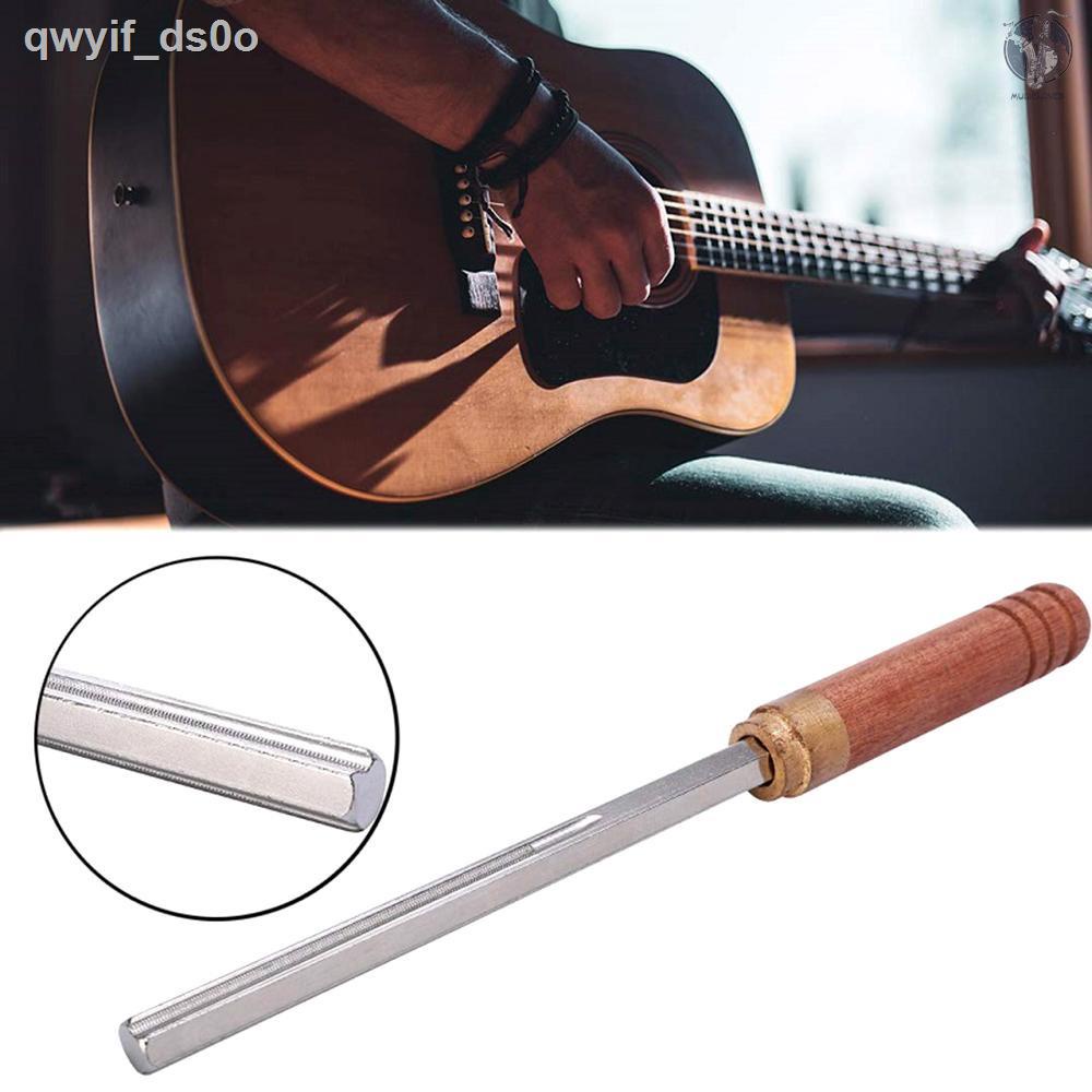MUSIC]Wooden Handle Fret File Guitar Repairing Luthier Tool for Guitar ...