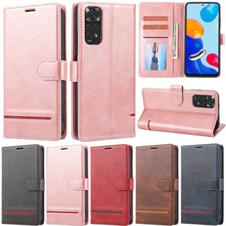 เคสโทรศัพท์หนัง Pu นิ่ม ฝาพับ พร้อมช่องใส่บัตร สไตล์เรโทร หรูหรา สําหรับ Xiaomi Poco X3 NFC Poco X3 Pro Poco F3 Mi 11T Pro 11 Lite 5G 12 Lite