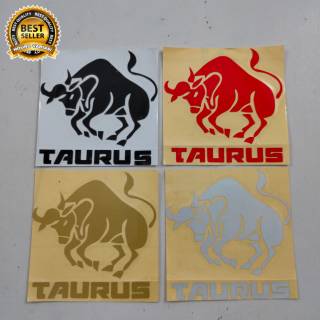 สติกเกอร์ ลายนักษัตรราศี taurus สําหรับตัดตกแต่ง